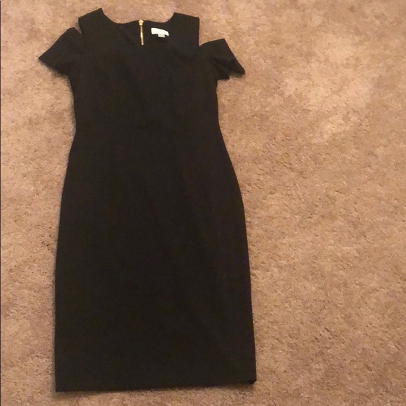 Calvin Klein Dresses & Skirts - peep shoulder Calvin Klein dress- never worn